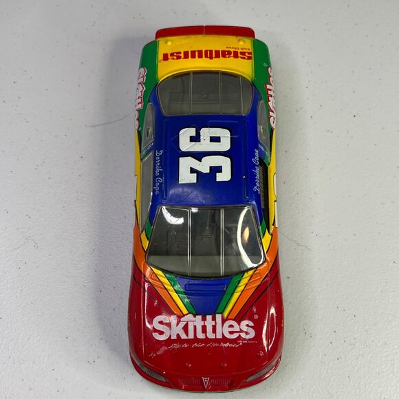 NASCAR Diecast Model 1996 Pontiac Grand Prix #36 Skittles Derrick Cope (damaged) - Picture 8 of 13